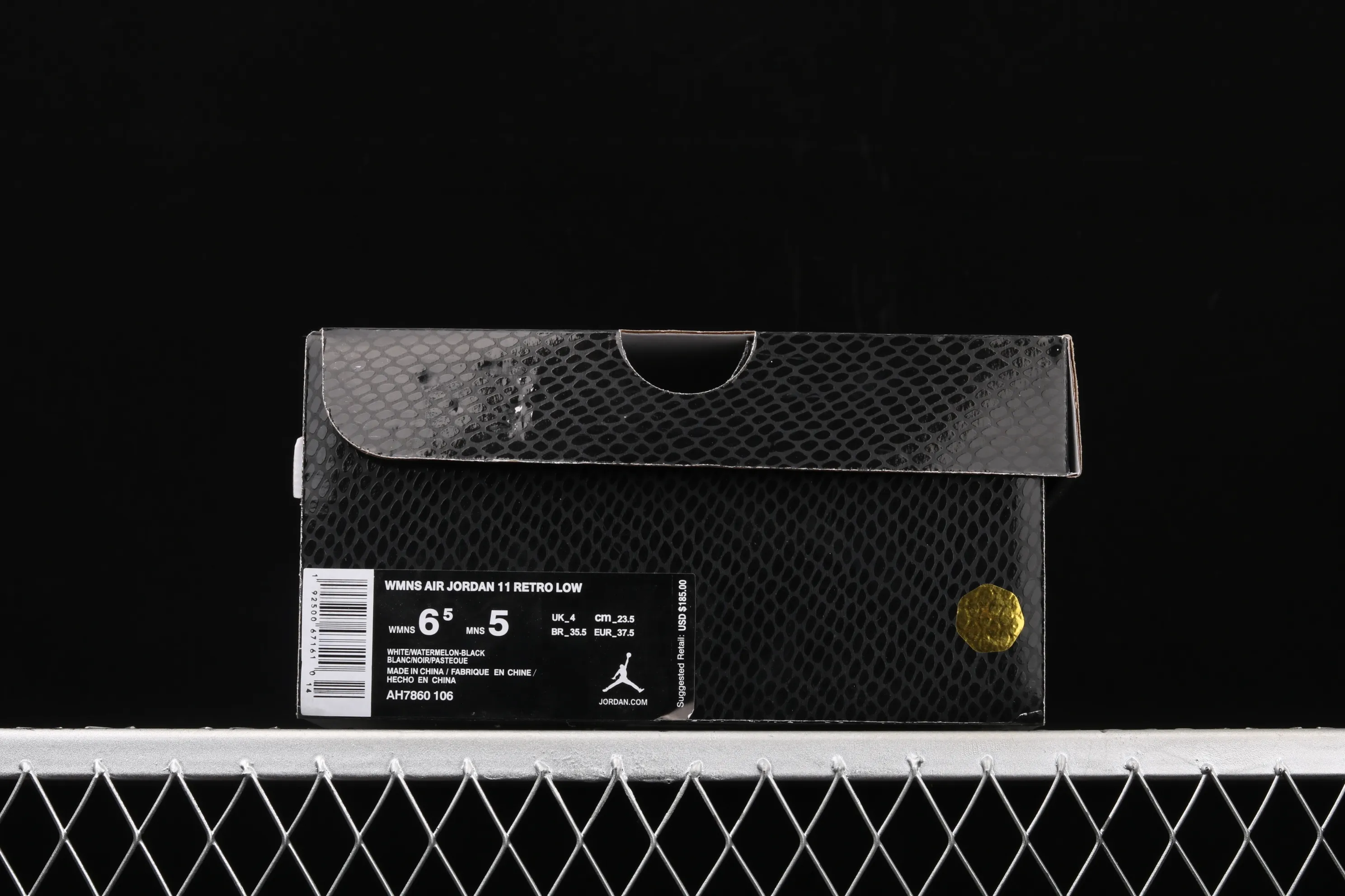 All categories Air Jordan Jordan series basketball shoes Air Jordan 11 X version Air Jordan 11 Low Retro "Snakeskin" AJ11 Joe 11 pink snake pattern AH7860-106
